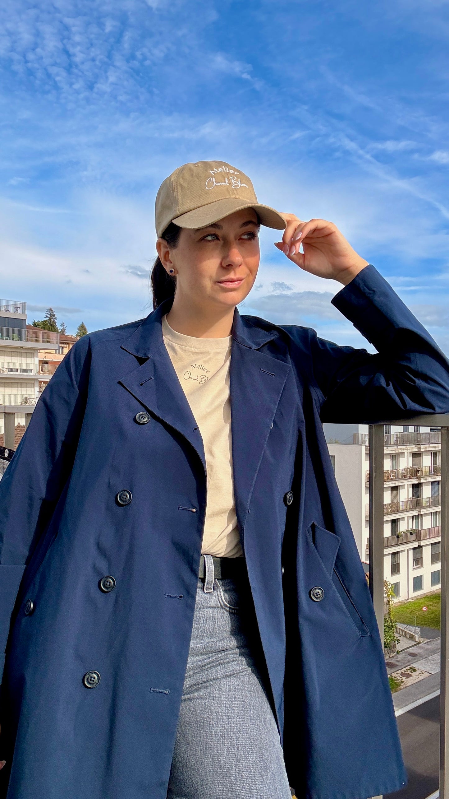 Les Accessoires - La casquette brodée